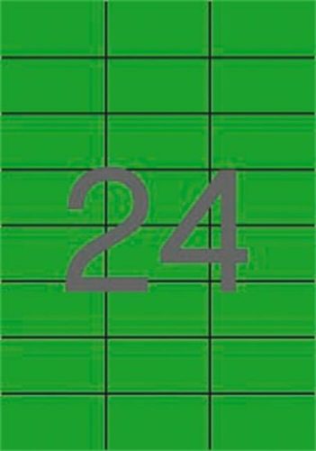 Etikett, 70x37 mm, színes, APLI, zöld, 480 etikett/csomag (LCA1594)