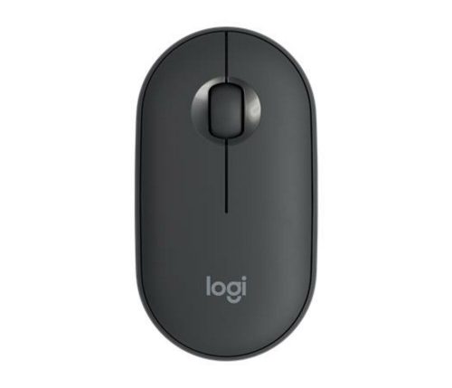 Egér, vezeték nélküli, optikai, Bluetooth, LOGITECH, Pebble M350, grafitszürke (LGEPM310G)