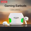 Lenovo GM5 Gamer Bluetooth 5.0 Vezeték Nélküli Fülhallgató Töltőtokkal, Fekete