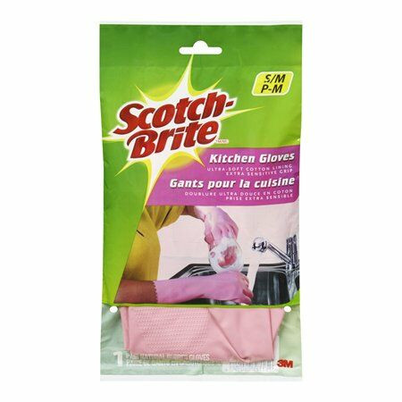 Gumikesztyű, M méret,1 pár, 3M  Scotch-Brite (ME821)