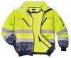 Munkavédelmi kabát, jól láthatósági, 3 az 1-ben, M méret  Hi-Vis, sárga-tengerészkék (MED181)