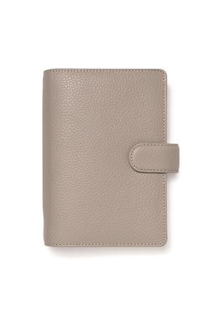 Kalendárium, gyűrűs, betétlapokkal, personal méret, FILOFAX Norfolk, barnásszürke (NFX022642)