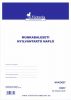 Nyomtatvány, munkabaleseti nyilvántartó napló, 32 oldal, A4, VICTORIA PAPER, 10 tömb/csomag (NVKO657)