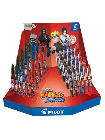 Rollertoll display, PILOT Frixion Naruto (PDISP48N)