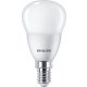 LED izzó, E14, kis gömb, P45, 5W, 470lm, 6500K, PHILIPS CorePro (PLED31)