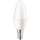 LED izzó, E14, gyertya, B35, 5W, 470lm, 2700K, PHILIPS CorePro (PLED36)