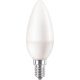 LED izzó, E14, gyertya, B38, 7W, 806lm, 4000K, PHILIPS CorePro (PLED40)