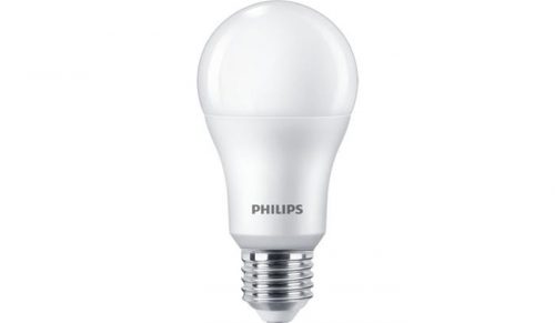 LED izzó, E27,gömb, 13W, 1521lm, 230V, 2700K, A60, PHILIPS CorePro (PLED6808)