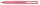 Golyóstoll, 0,27 mm, nyomógombos, rózsaszín tolltest, PILOT Super Grip G, négyszínű (PSGGNY4R)