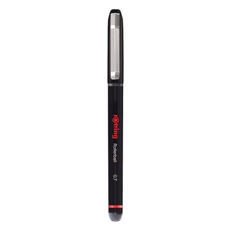 Rollertoll, 0,7 mm, kupakos, ROTRING Rollerball, fekete (R2146104)