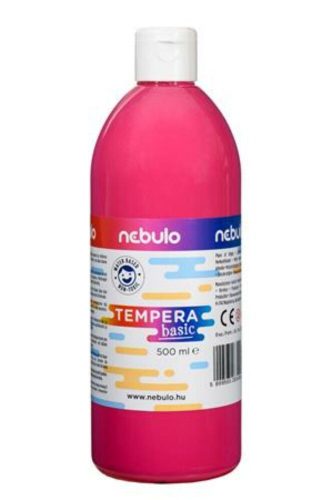 Tempera, 500 ml, NEBULO, rózsaszín (RNEBT500RO)