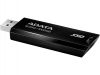 SSD (külső memória), 1TB, USB 3.2, 500/550MB/s, ADATA SC610, fekete-piros (SA610SC1T)