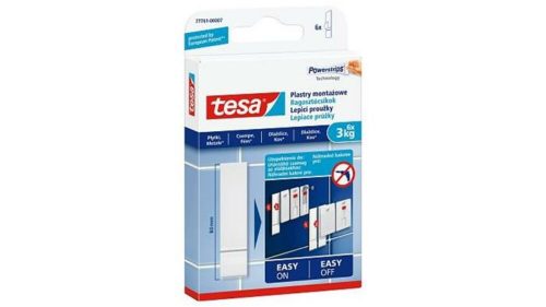 Ragasztócsíkok, utántöltő, TESA Powerstrips®, sima felületekre (TE77761)