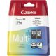 CL-541/PG-540 Tintapatron multipack Pixma MG2150, 3150 nyomtatókhoz, CANON, b+c, 2*180 oldal (TJCBCL541P)