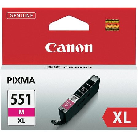 CLI-551MXL Tintapatron Pixma iP7250, MG5450, MG6350 nyomtatókhoz, CANON, magenta, 11ml (TJCBCLI551MX)