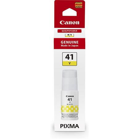 GI-41 Tinta Pixma G1420, G2420, G3420 nyomtatókhoz, CANON, sárga, 70 ml (TJCGI41Y)