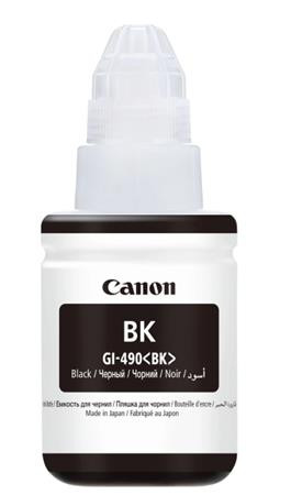 GI490 Tinta Pixma MFP G2411, G3411, G4411 nyomtatókhoz, CANON, fekete, 135 ml (TJCGI490B)