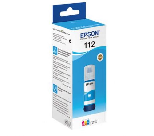 T06C24A Tinta, EcoTank L6550, 6570, 6580 nyomtatókhoz, EPSON, cián, 70 ml (TJE06C24)