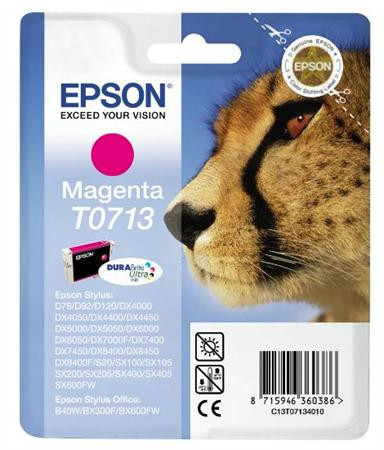 T07134011 Tintapatron Stylus D78, D92, D120 nyomtatókhoz, EPSON, magenta, 5,5ml (TJE71340)