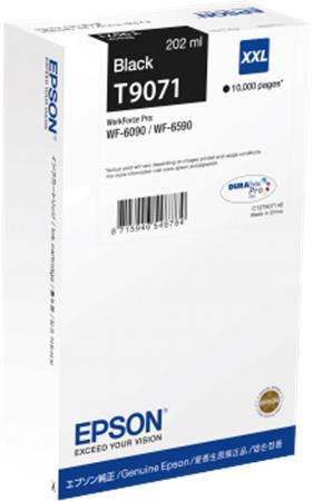 C13T907140 Tintapatron WF-6090, WF-6590 nyomtatóhoz, EPSON, fekete, 10k (TJE907140)