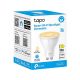 Okos LED izzó, GU10 spot, 2,9W, 350lm, 2700K, Wi-Fi, TP-LINK Tapo L610 (TLTAPOL610U)