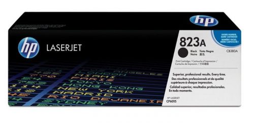 CB380A Lézertoner ColorLaserJet CP6015 nyomtatóhoz, HP 823A, fekete, 16,5k (TOHPCB380A)