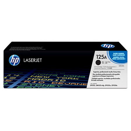 CB540A Lézertoner ColorLaserJet CM1300, CP1210 nyomtatókhoz, HP 125A, fekete, 2,2k (TOHPCB540A)