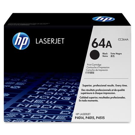 CC364A Lézertoner LaserJet P4014, P4015, P4515 nyomtatókhoz, HP 64A, fekete, 10k (TOHPCC364A)