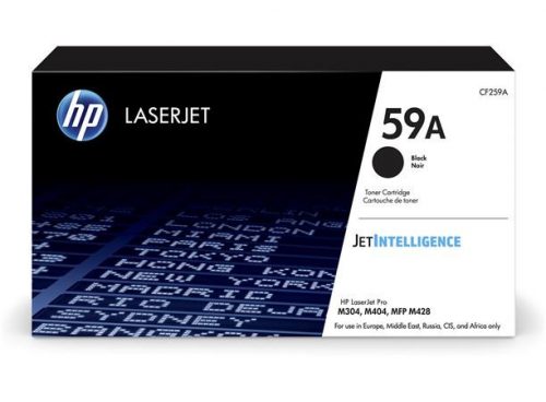 CF259A Lézertoner LaserJet Pro M404, MFP M428 nyomtatókhoz, HP 59A, fekete, 3k (TOHPCF259A)