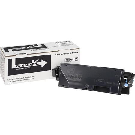 TK5140K Lézertoner P6130cdn, M6030cdn, M6530cdn nyomtatókhoz, KYOCERA, fekete, 7k (TOKYTK5140B)