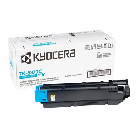 TK5370C Lézertoner ECOSYS MA3500cifx, MA3500cix nyomtatókhoz, KYOCERA, cián, 5K (TOKYTK5370C)