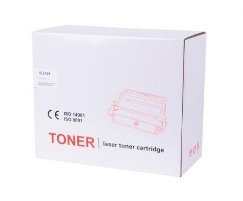 CE255X lézertoner, TENDER®, fekete, 12,5k (TOTE255X)