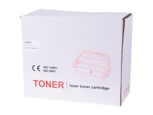 CF281X lézertoner, TENDER®, fekete, 25k (TOTE281X)