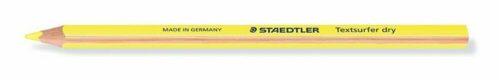 Szövegkiemelő ceruza, háromszögletű, STAEDTLER Textsurfer Dry 128 64, neon sárga (TS128641)