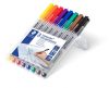 Alkoholmentes marker készlet, OHP, 0,4 mm, STAEDTLER Lumocolor® 311 S, 8 különböző szín (TS311WP8)