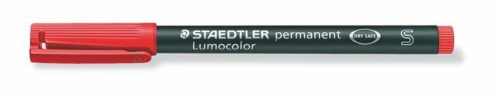 Alkoholos marker, OHP, 0,4 mm, STAEDTLER Lumocolor® 313 S, piros (TS3132)