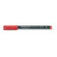 Alkoholos marker, OHP, 0,4 mm, STAEDTLER Lumocolor® 313 S, piros (TS3132)