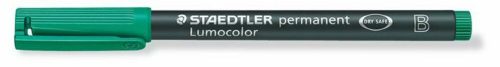 Alkoholos marker, OHP, 1-2,5 mm, STAEDTLER Lumocolor® 314 B, zöld (TS3145)