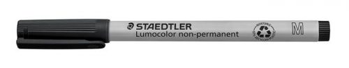 Alkoholmentes marker, OHP, 1 mm, STAEDTLER Lumocolor® 315 M, fekete (TS3159)