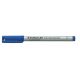 Alkoholmentes marker, OHP, 0,6 mm, STAEDTLER Lumocolor® 316 F, kék (TS3163)