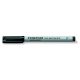 Alkoholmentes marker, OHP, 0,6 mm, STAEDTLER Lumocolor® 316 F, fekete (TS3169)