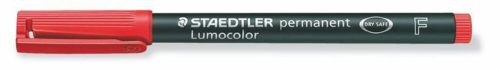 Alkoholos marker, OHP, 0,6 mm, STAEDTLER Lumocolor® 318 F, piros (TS3182)