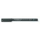 Alkoholos marker, OHP, 0,6 mm, STAEDTLER Lumocolor® 318 F, fekete (TS3189)