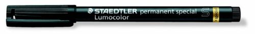 Alkoholos marker, 0,4 mm, STAEDTLER Lumocolor® special 319 S, fekete (TS319SFK)