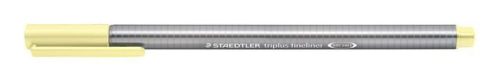 Tűfilc, 0,3 mm, STAEDTLER Triplus 334, vanília (TS33413)