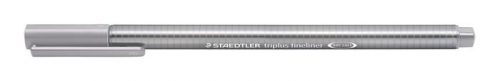 Tűfilc, 0,3 mm, STAEDTLER Triplus 334, szikla szürke (TS33486)