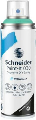 Akrilfesték spray, 200 ml, SCHNEIDER Paint-It 030, türkiz (TSC030T)