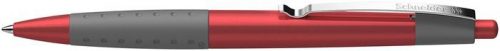 Golyóstoll, 0,5 mm, nyomógombos, SCHNEIDER Loox, piros (TSCLOOXP)