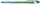 Golyóstoll, 0,5 mm, kupakos, SCHNEIDER Slider Basic M, zöld (TSCSLIMZ)