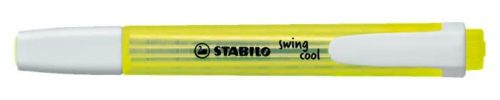 Szövegkiemelő, 1-4 mm, STABILO Swing Cool, sárga (TST27524)